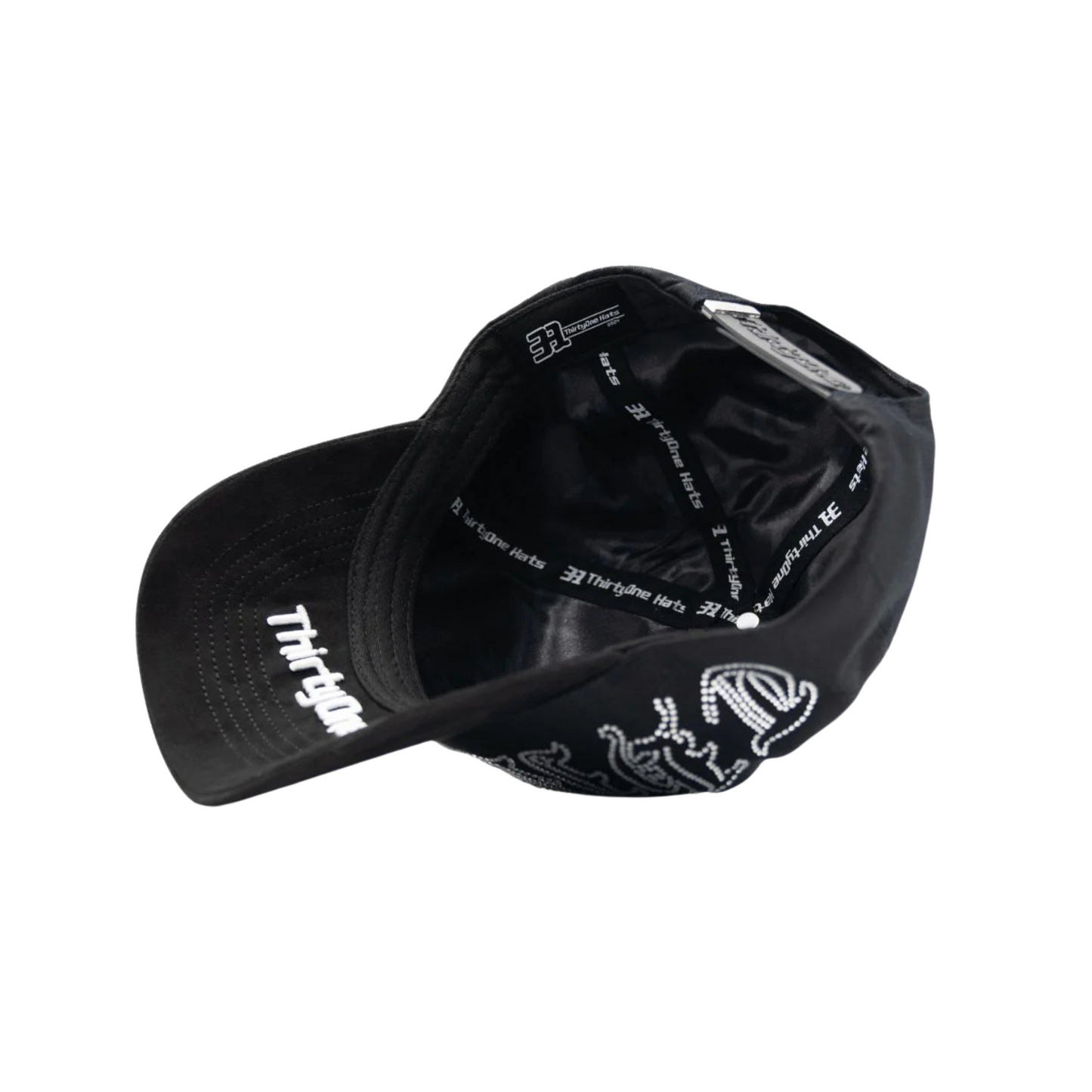 31 Hats - NY Crystals White