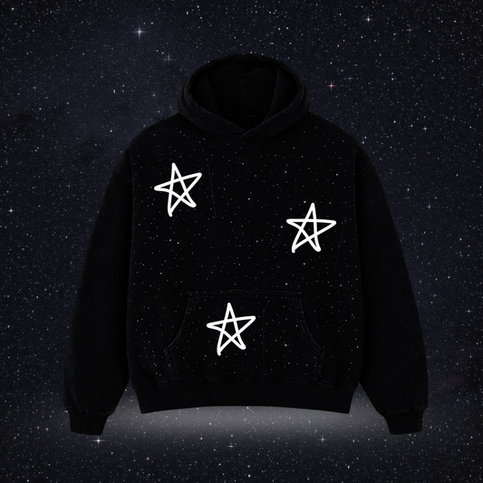 Crystal Hoddie - Stars (Reflective)