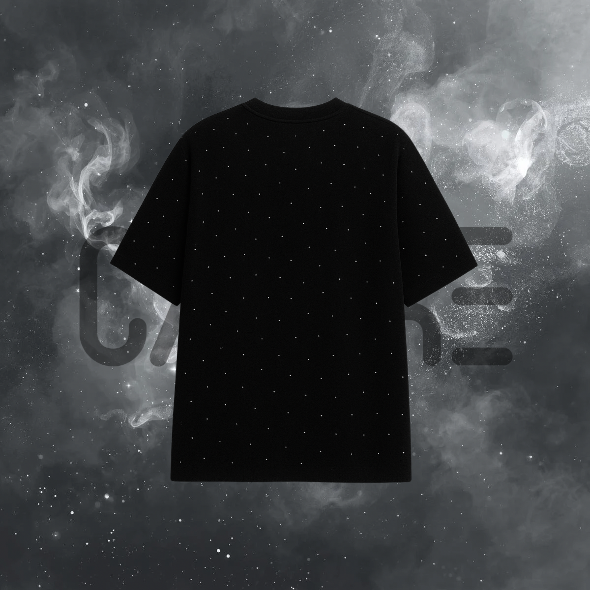 Crystal Black Tee / Playera negra con Pedrería