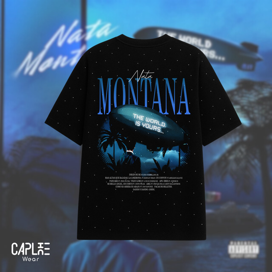 Crystal Black Tee / Nata Montana