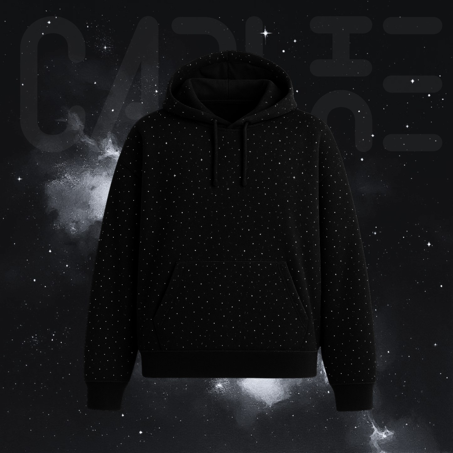 Hoddie Crystal Black