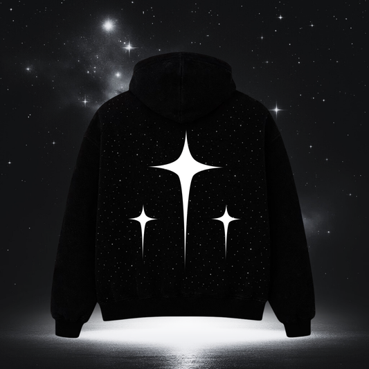 Crystal Hoddie - Galaxy (Reflective)